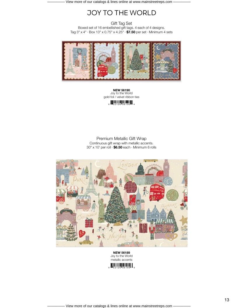 Punch Studio Holiday Gift Wrap Catalog Weekly Ad January 1 - December 31, 2026