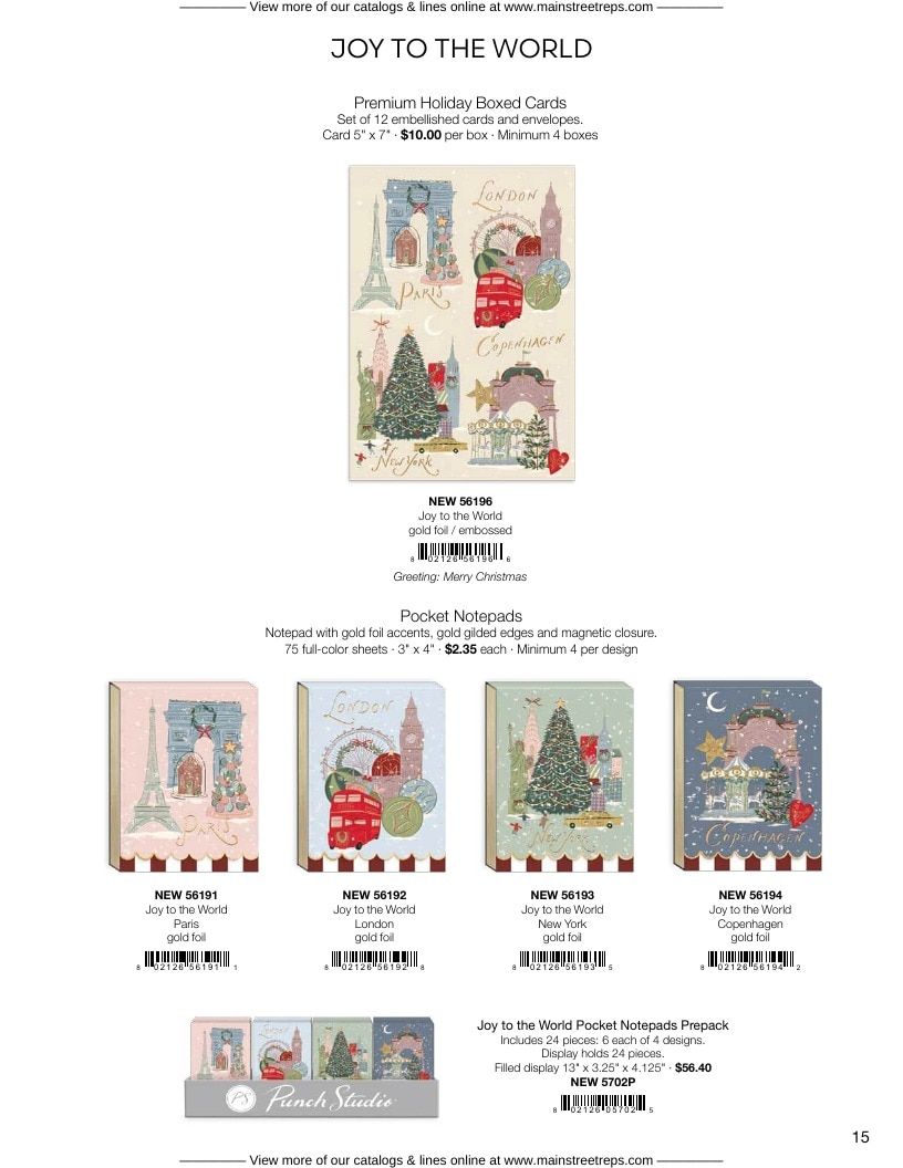 Punch Studio Holiday Gift Wrap Catalog Weekly Ad January 1 - December 31, 2026