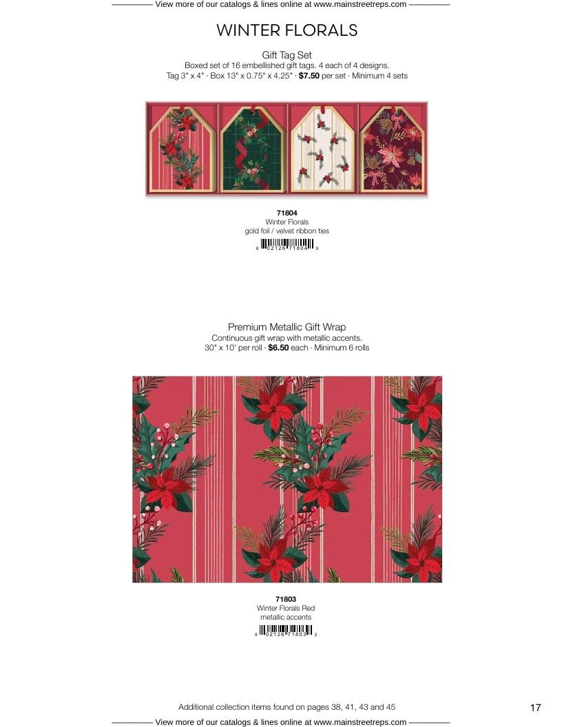 Punch Studio Holiday Gift Wrap Catalog Weekly Ad January 1 - December 31, 2026