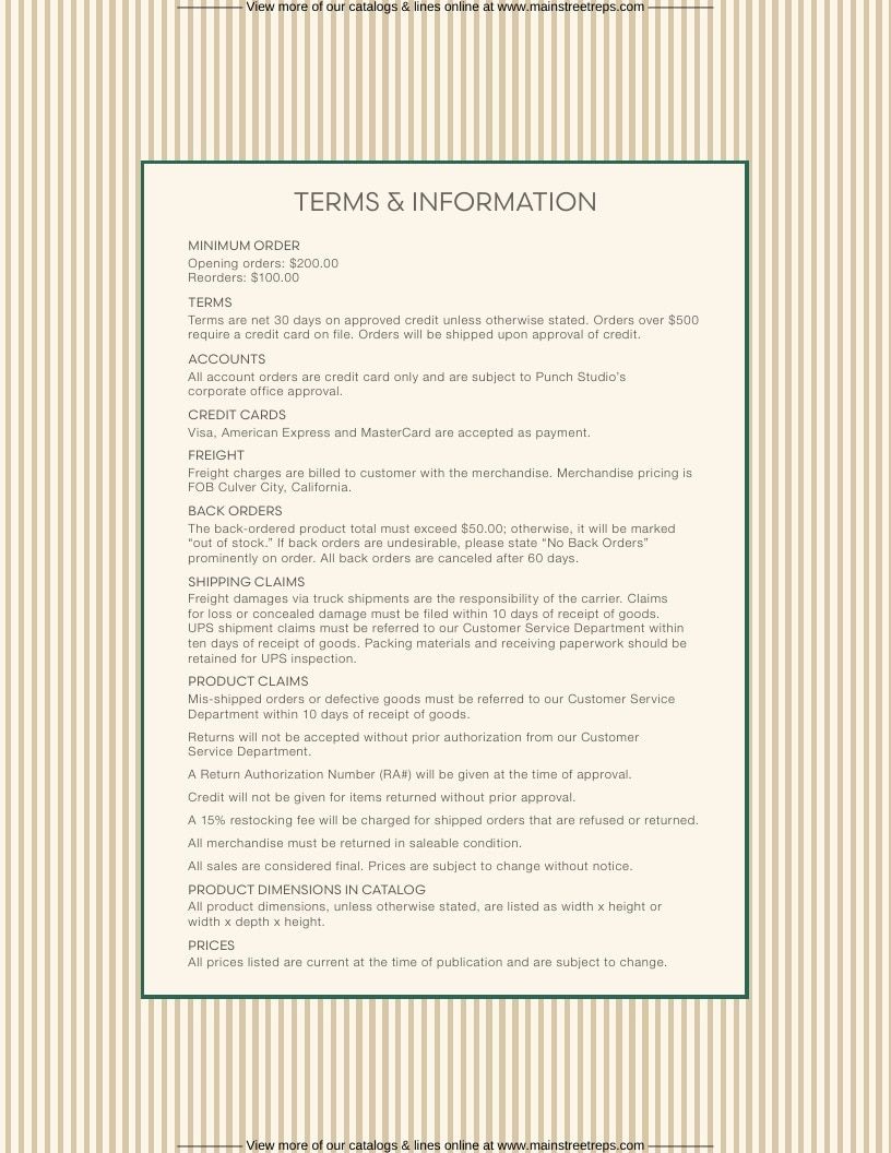 Punch Studio Holiday Gift Wrap Catalog Weekly Ad January 1 - December 31, 2026