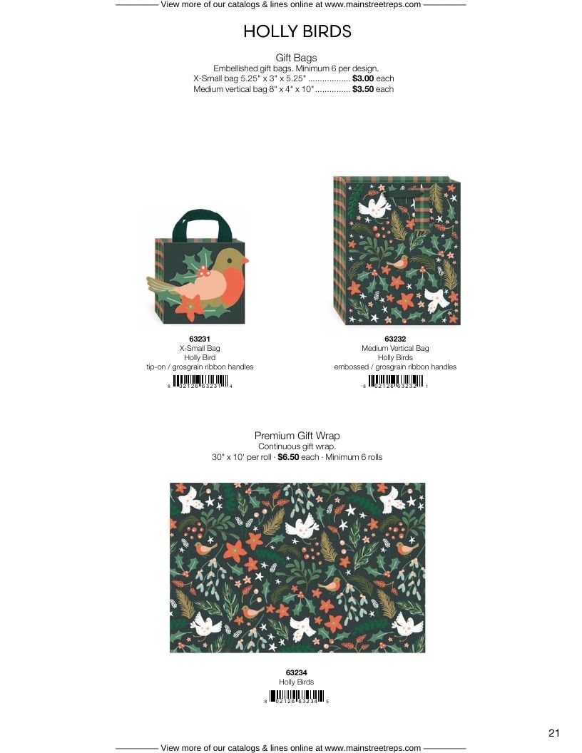 Punch Studio Holiday Gift Wrap Catalog Weekly Ad January 1 - December 31, 2026