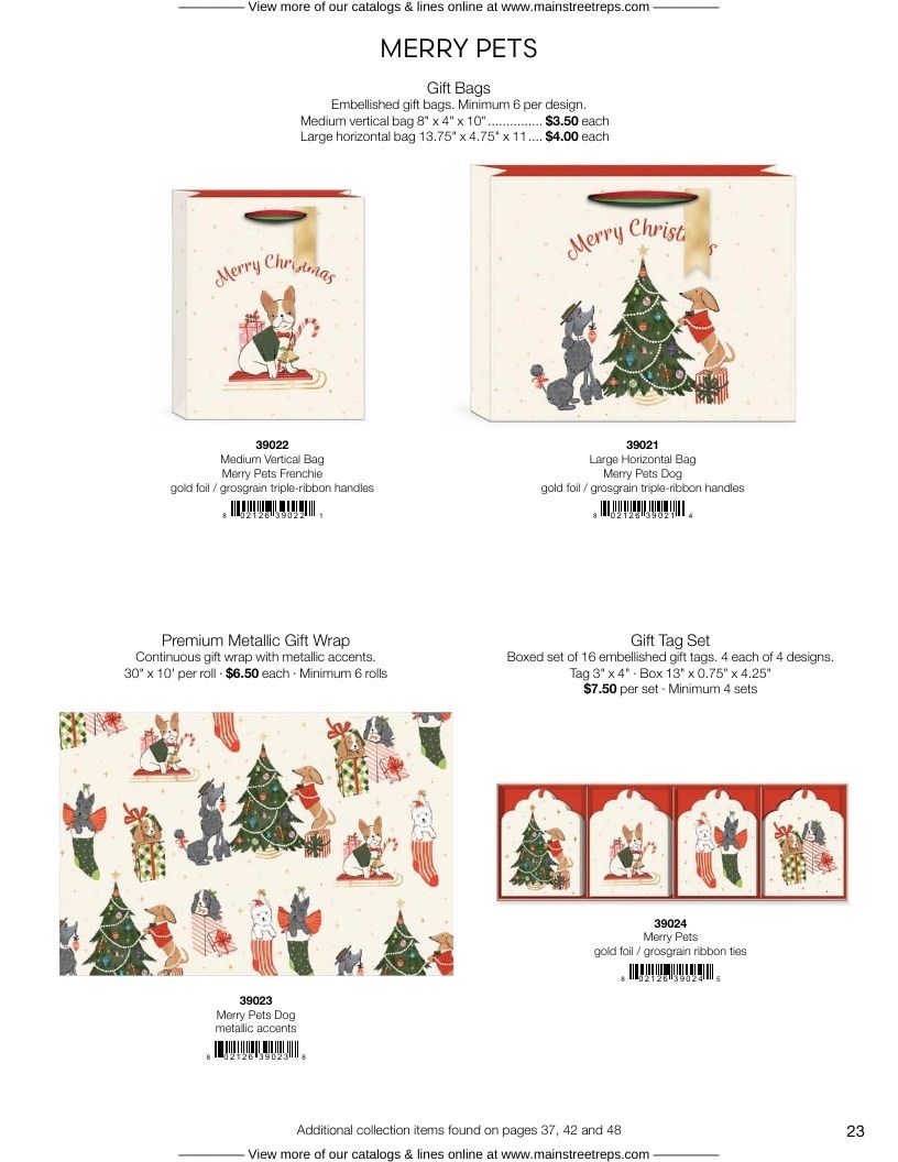 Punch Studio Holiday Gift Wrap Catalog Weekly Ad January 1 - December 31, 2026