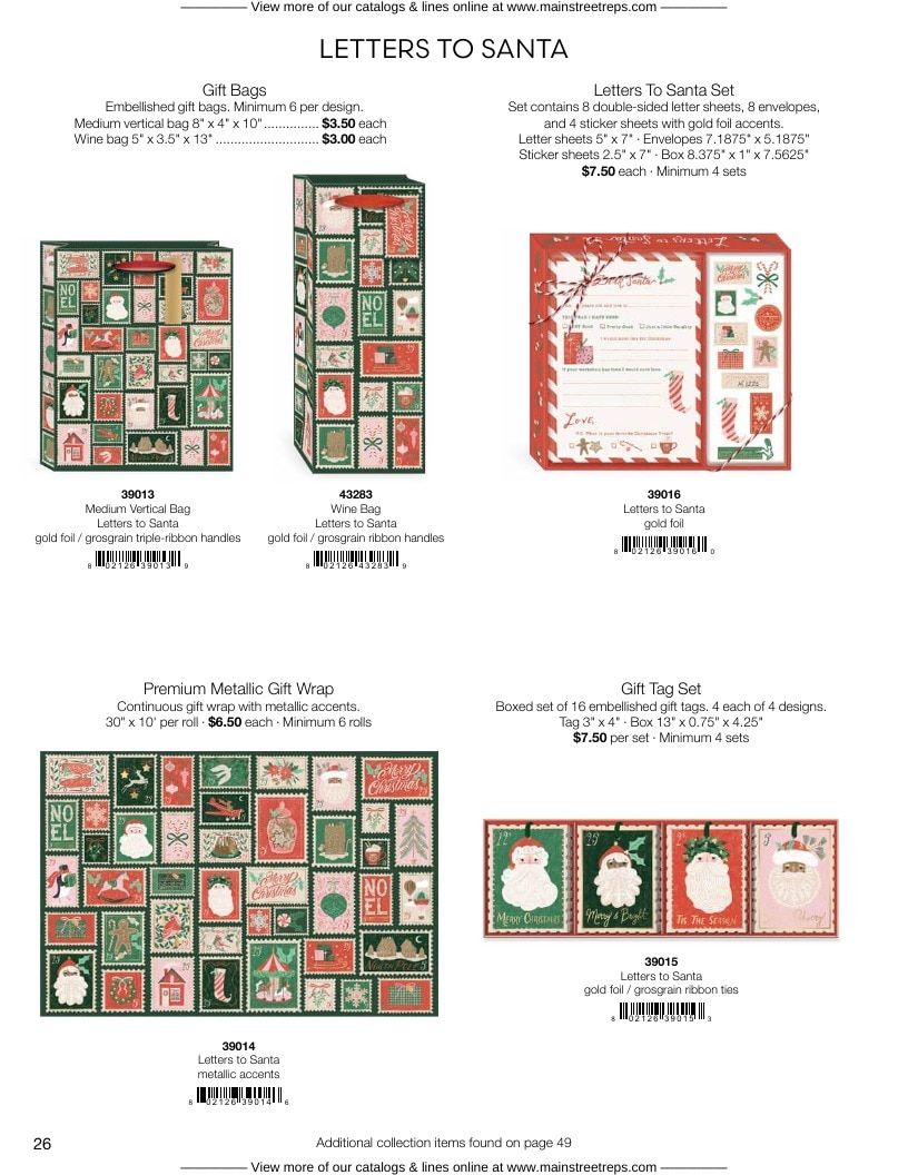 Punch Studio Holiday Gift Wrap Catalog Weekly Ad January 1 - December 31, 2026