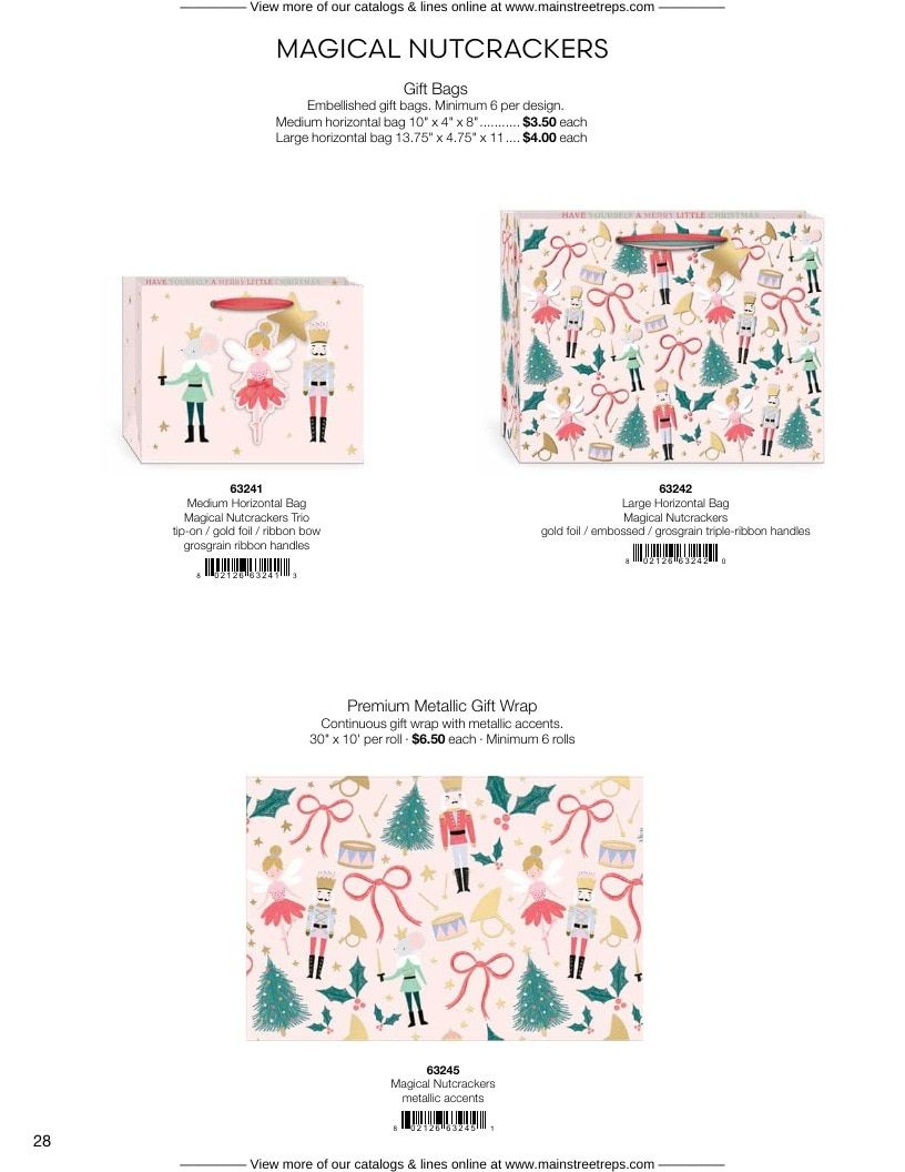 Punch Studio Holiday Gift Wrap Catalog Weekly Ad January 1 - December 31, 2026
