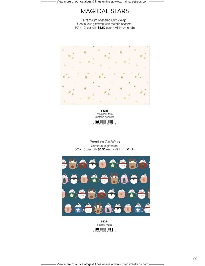 Punch Studio Holiday Gift Wrap Catalog Weekly Ad January 1 - December 31, 2026