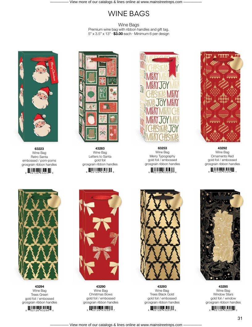 Punch Studio Holiday Gift Wrap Catalog Weekly Ad January 1 - December 31, 2026