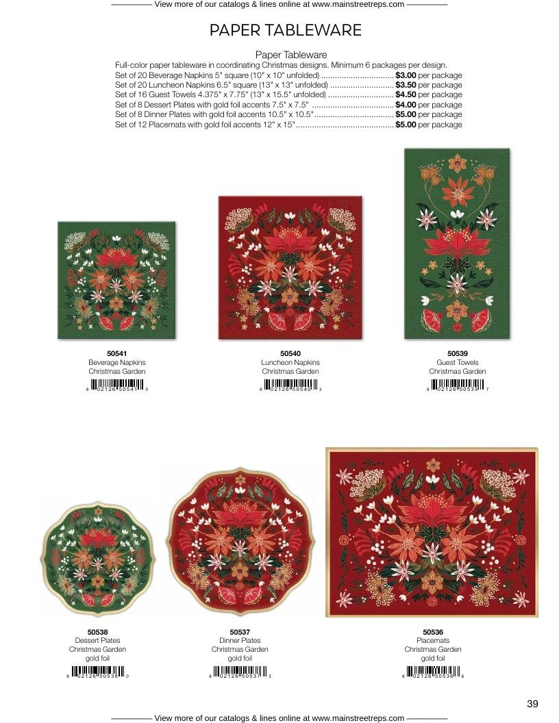 Punch Studio Holiday Gift Wrap Catalog Weekly Ad January 1 - December 31, 2026