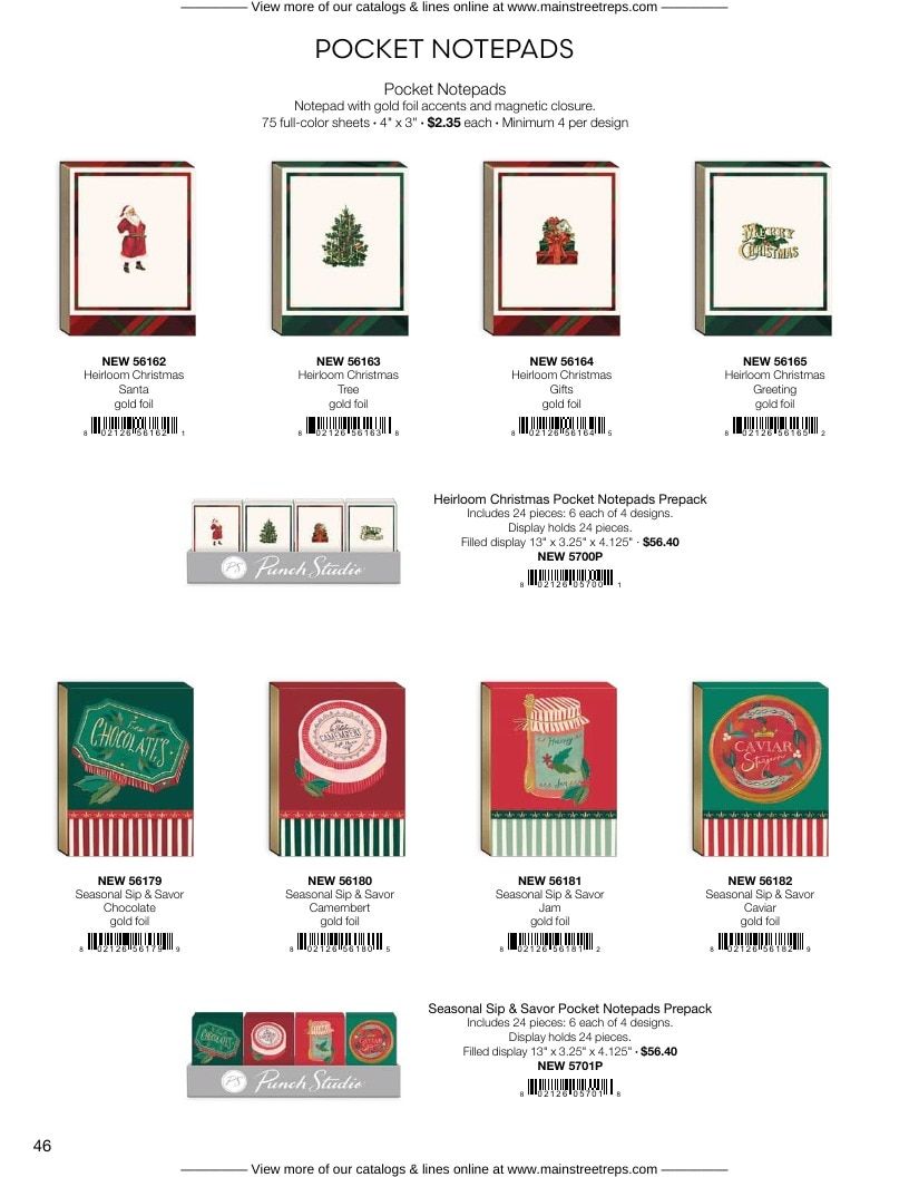 Punch Studio Holiday Gift Wrap Catalog Weekly Ad January 1 - December 31, 2026