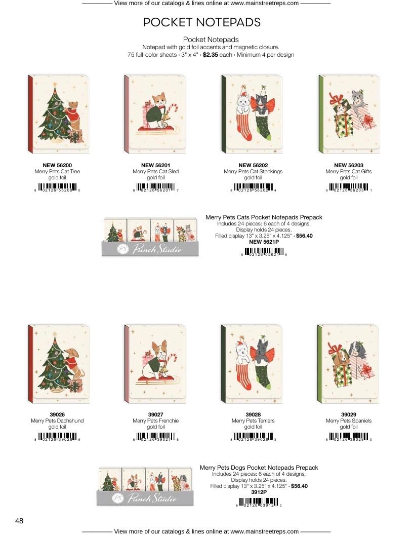 Punch Studio Holiday Gift Wrap Catalog Weekly Ad January 1 - December 31, 2026