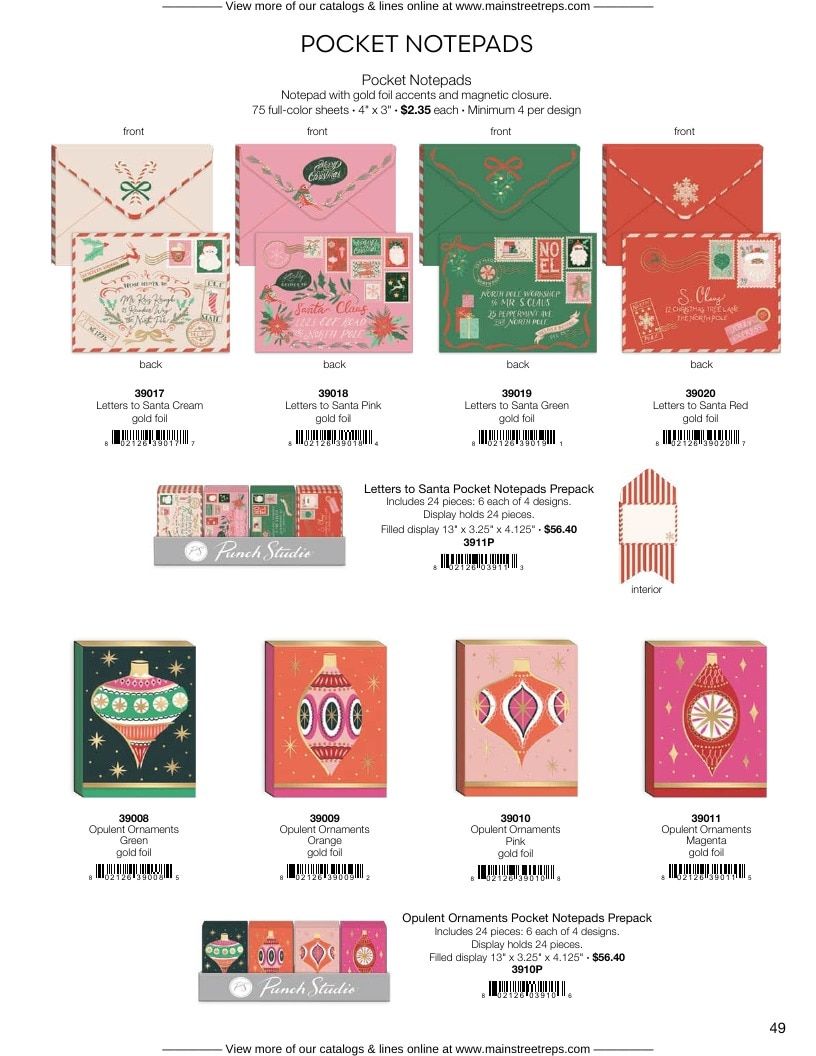 Punch Studio Holiday Gift Wrap Catalog Weekly Ad January 1 - December 31, 2026