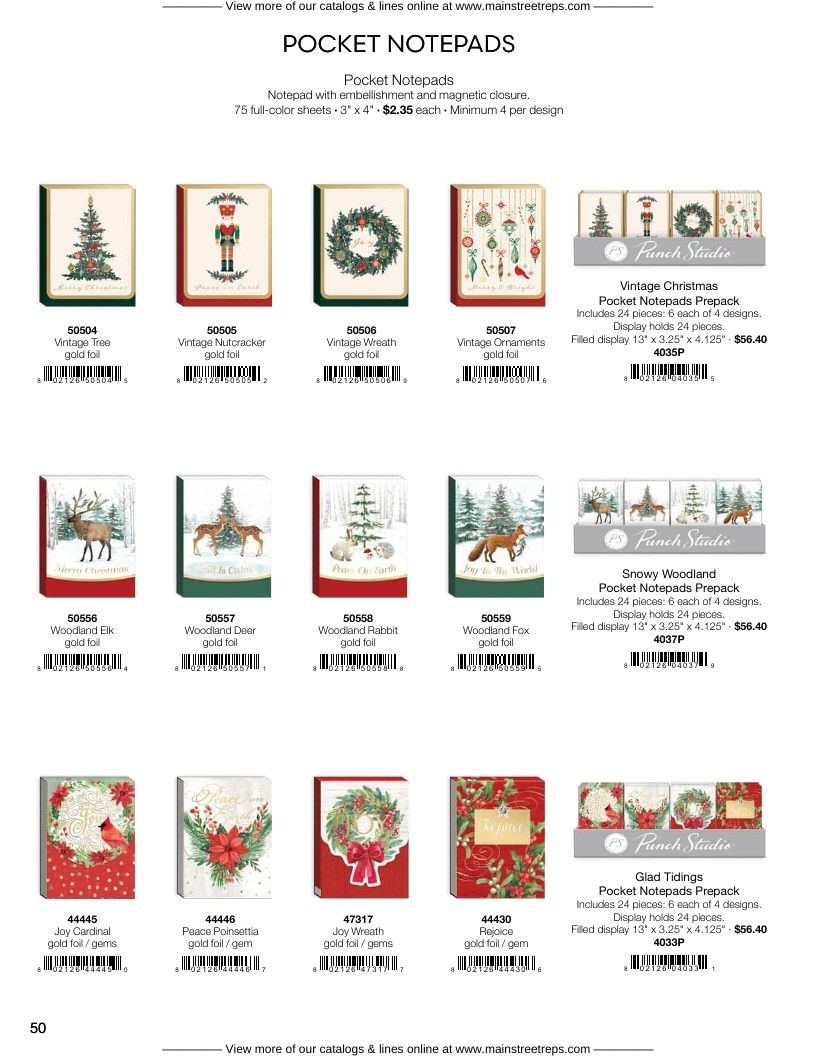 Punch Studio Holiday Gift Wrap Catalog Weekly Ad January 1 - December 31, 2026
