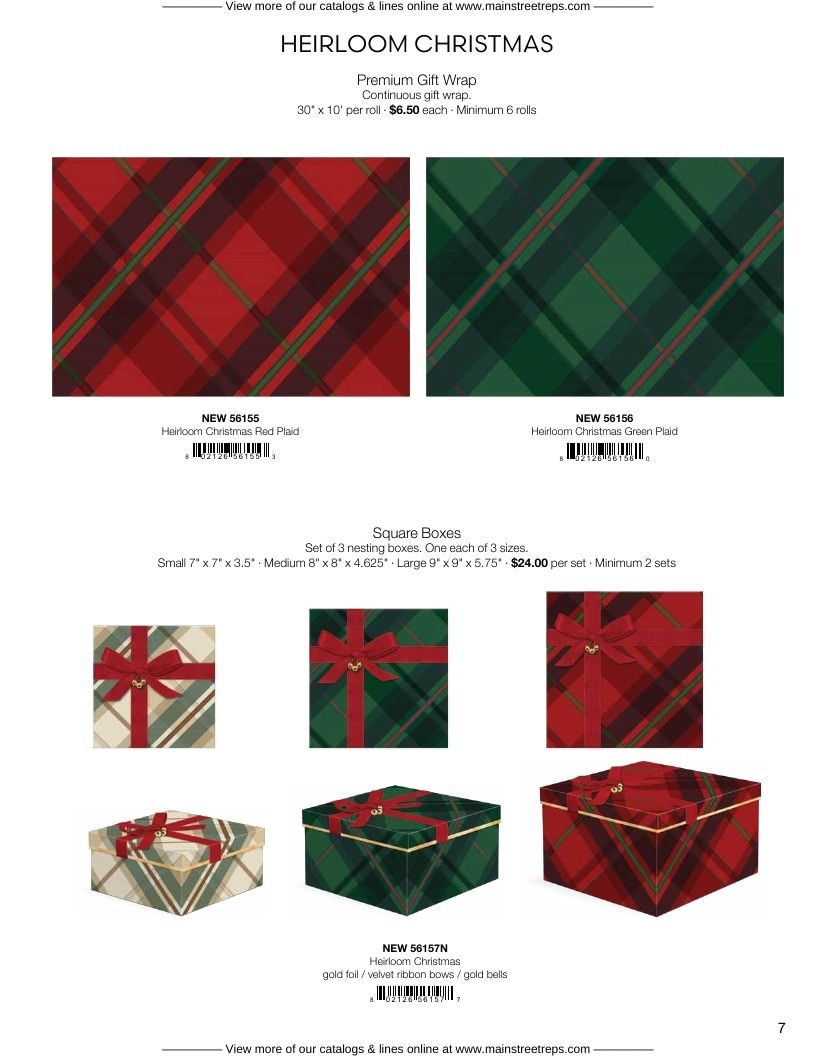 Punch Studio Holiday Gift Wrap Catalog Weekly Ad January 1 - December 31, 2026