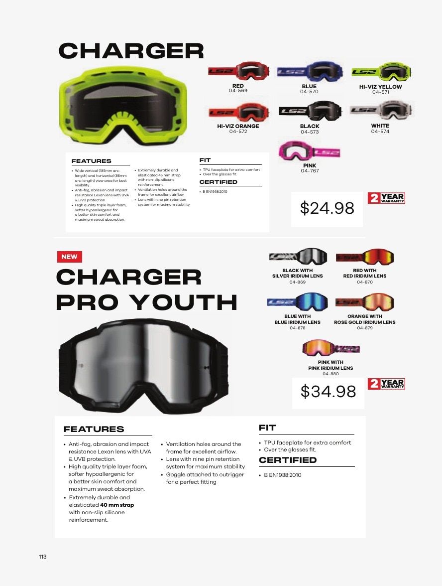 LS2 USA Motorcycle Gear Catalog Weekly Ad January 1 - December 31, 2026