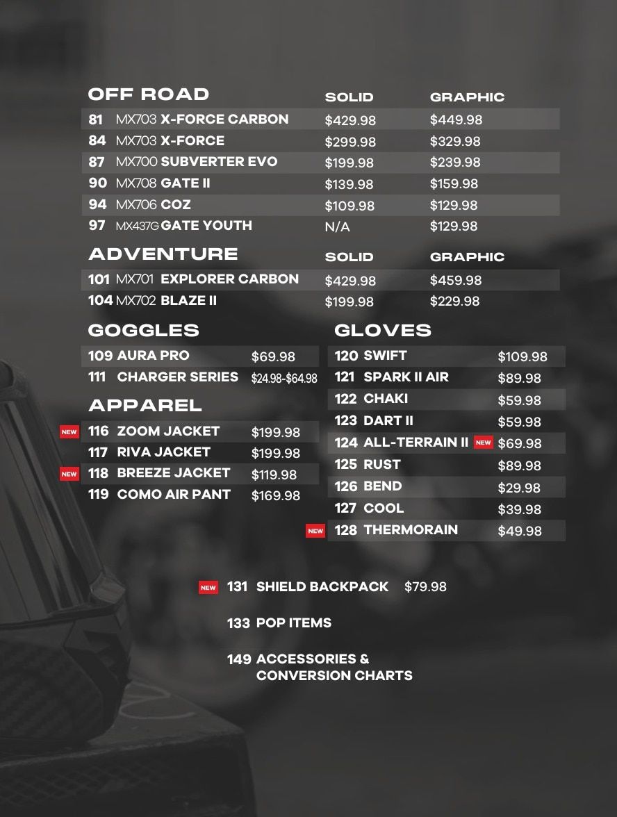 LS2 USA Motorcycle Gear Catalog Weekly Ad January 1 - December 31, 2026