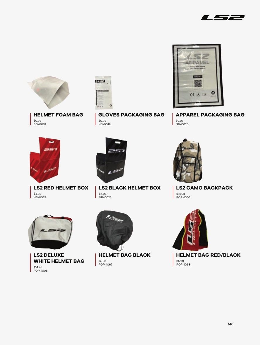 LS2 USA Motorcycle Gear Catalog Weekly Ad January 1 - December 31, 2026