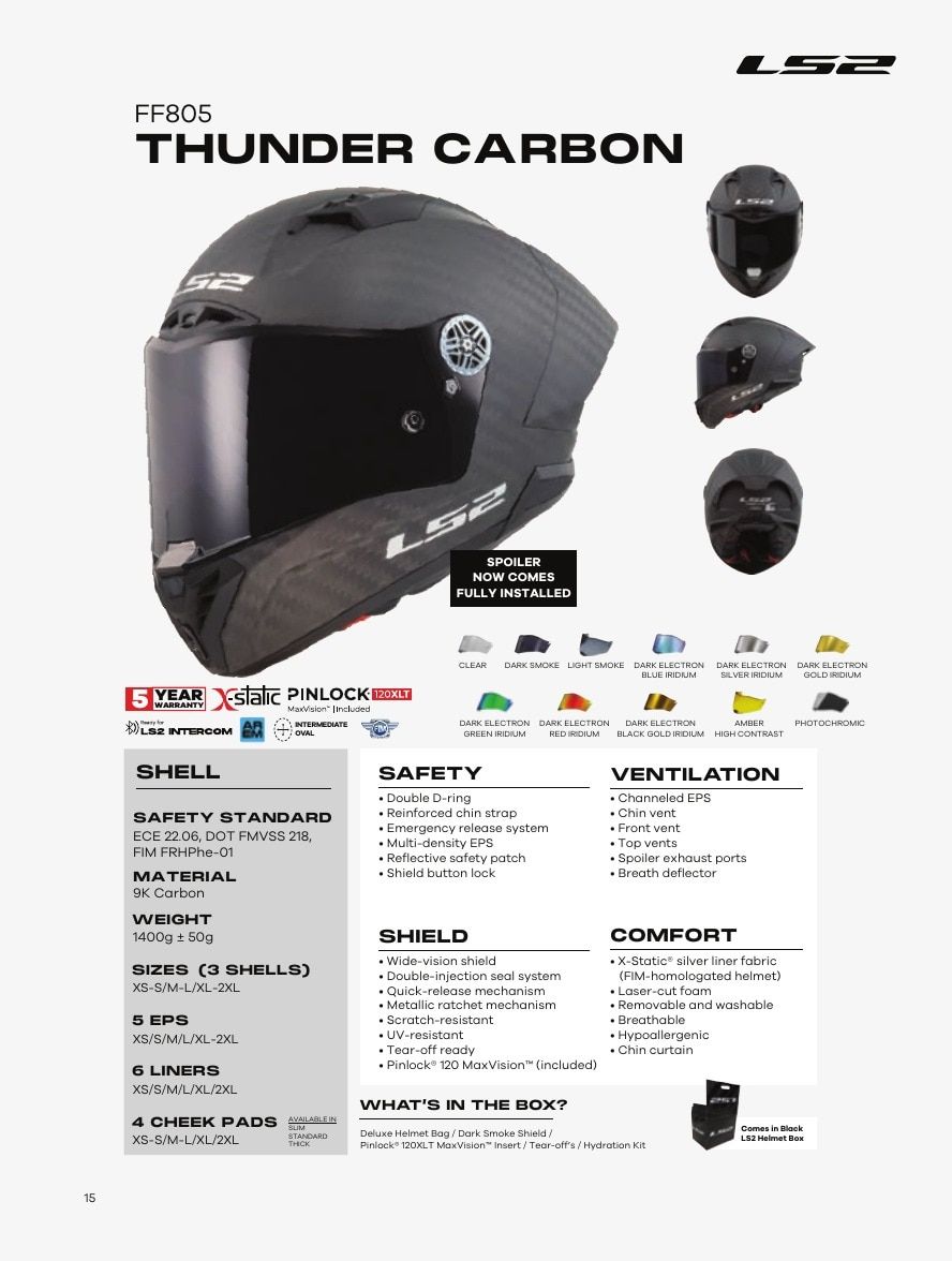 LS2 USA Motorcycle Gear Catalog Weekly Ad January 1 - December 31, 2026