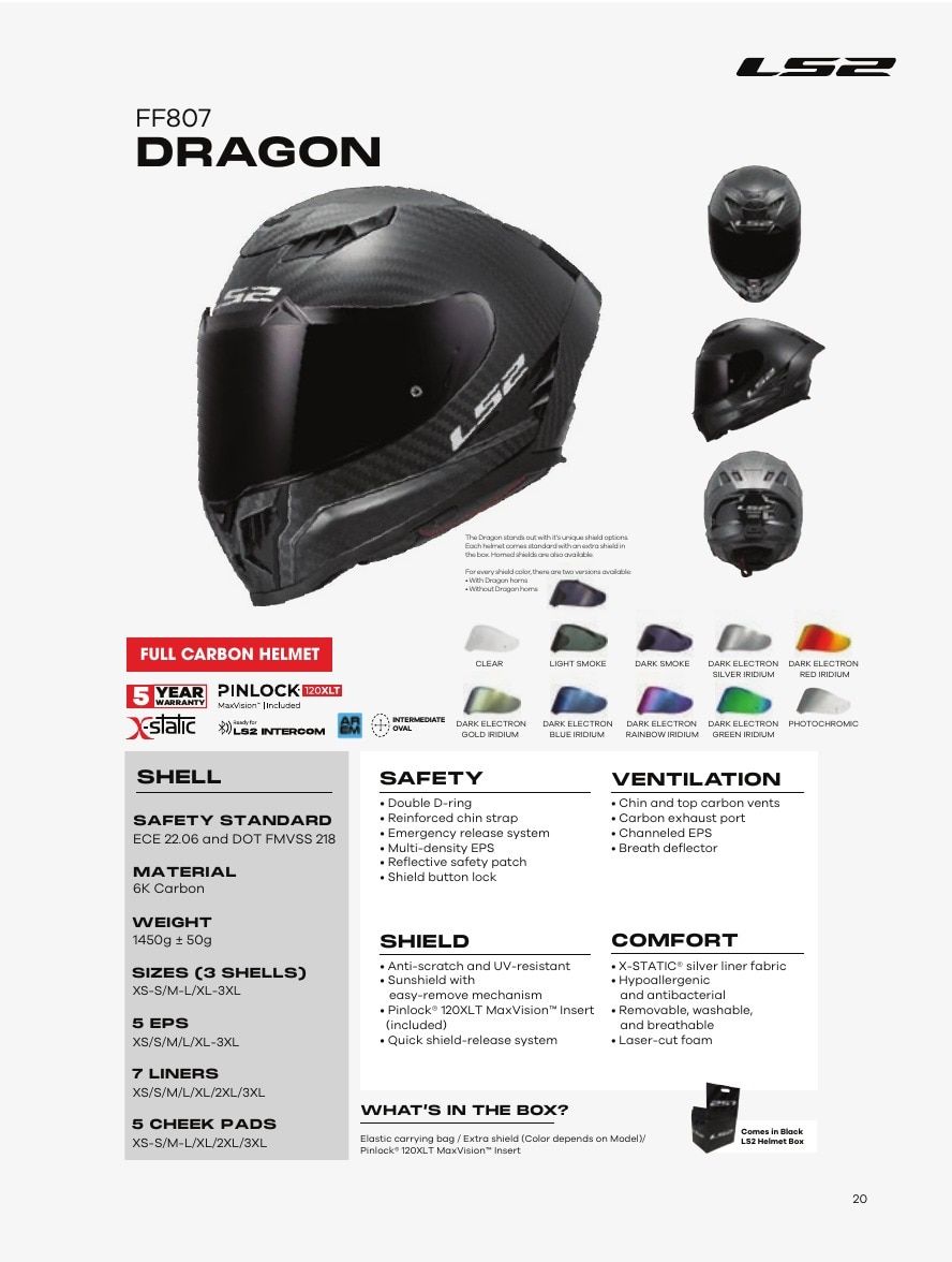 LS2 USA Motorcycle Gear Catalog Weekly Ad January 1 - December 31, 2026