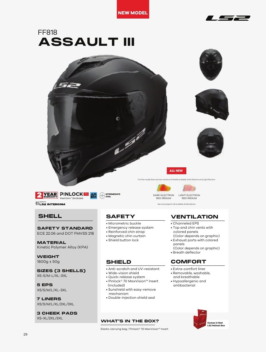 LS2 USA Motorcycle Gear Catalog Weekly Ad January 1 - December 31, 2026