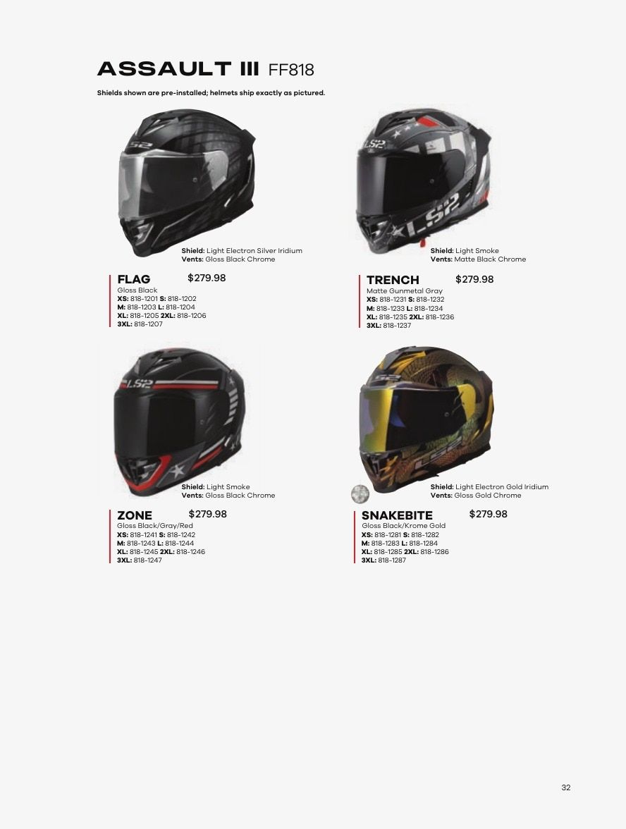 LS2 USA Motorcycle Gear Catalog Weekly Ad January 1 - December 31, 2026