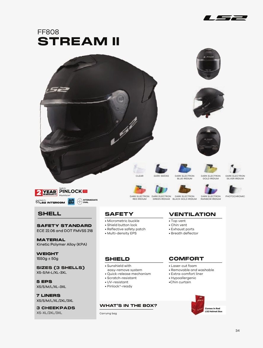 LS2 USA Motorcycle Gear Catalog Weekly Ad January 1 - December 31, 2026