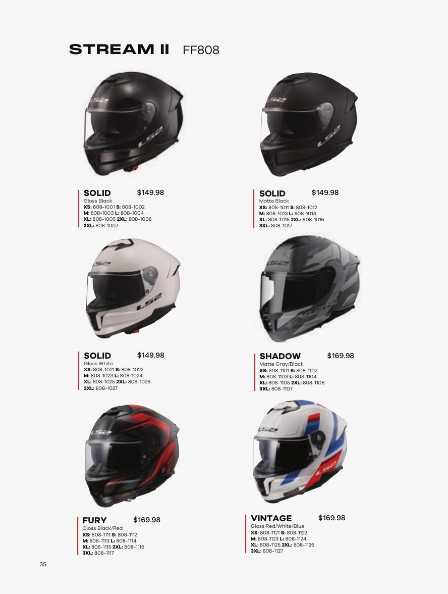 LS2 USA Motorcycle Gear Catalog Weekly Ad January 1 - December 31, 2026