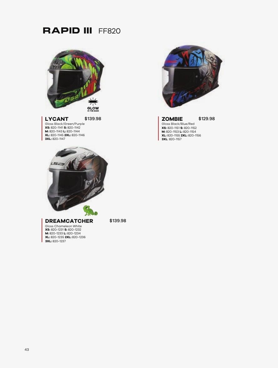 LS2 USA Motorcycle Gear Catalog Weekly Ad January 1 - December 31, 2026
