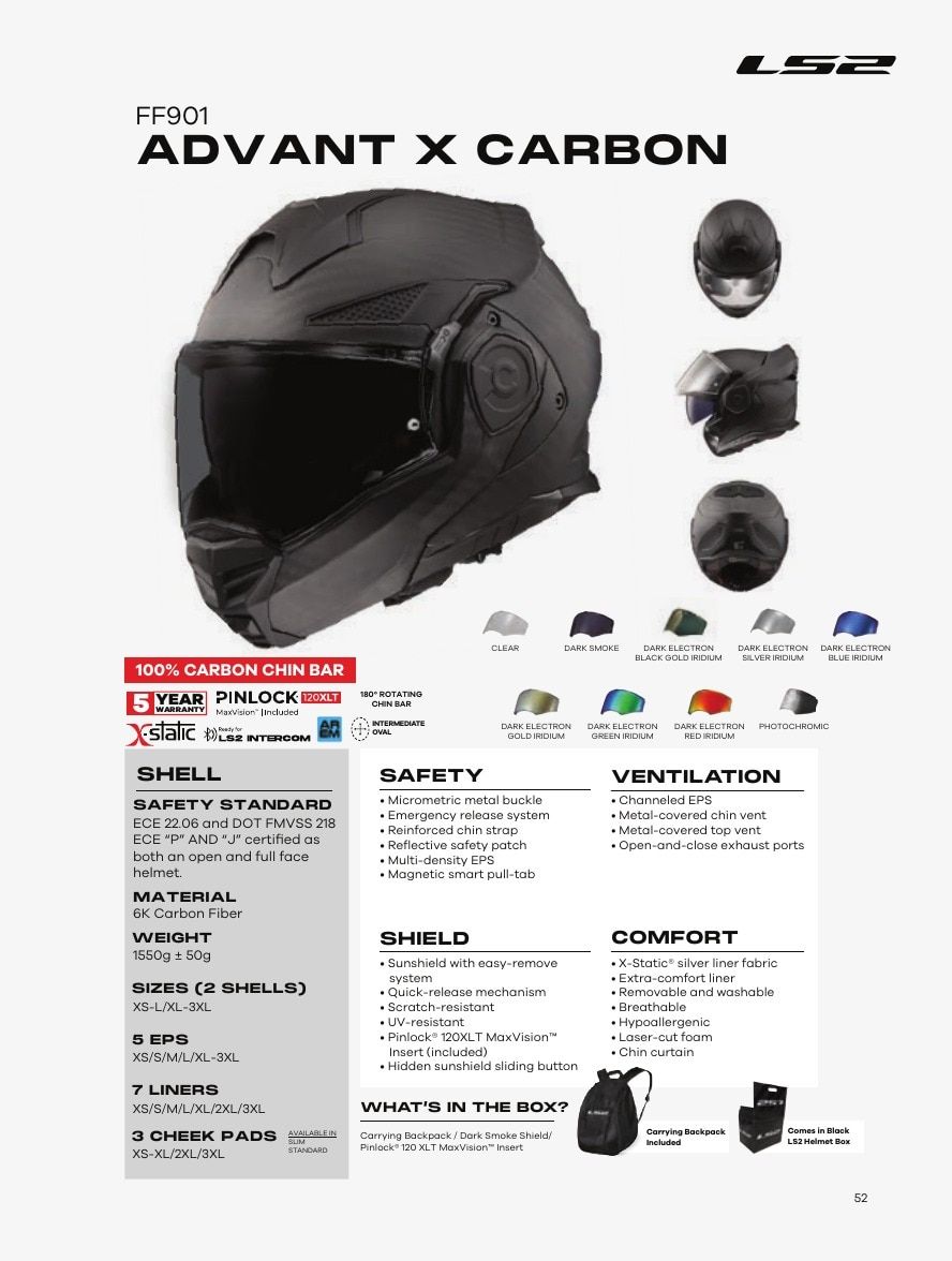 LS2 USA Motorcycle Gear Catalog Weekly Ad January 1 - December 31, 2026