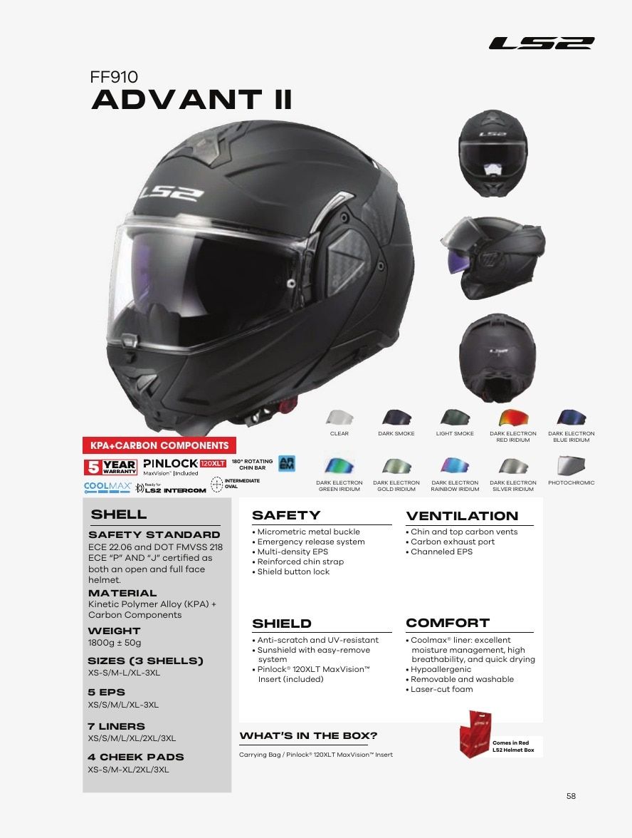 LS2 USA Motorcycle Gear Catalog Weekly Ad January 1 - December 31, 2026