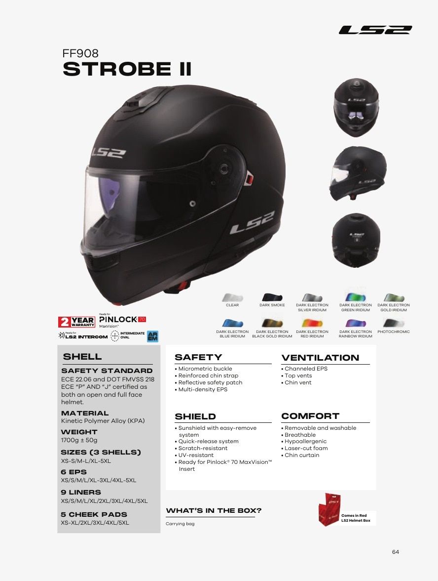 LS2 USA Motorcycle Gear Catalog Weekly Ad January 1 - December 31, 2026