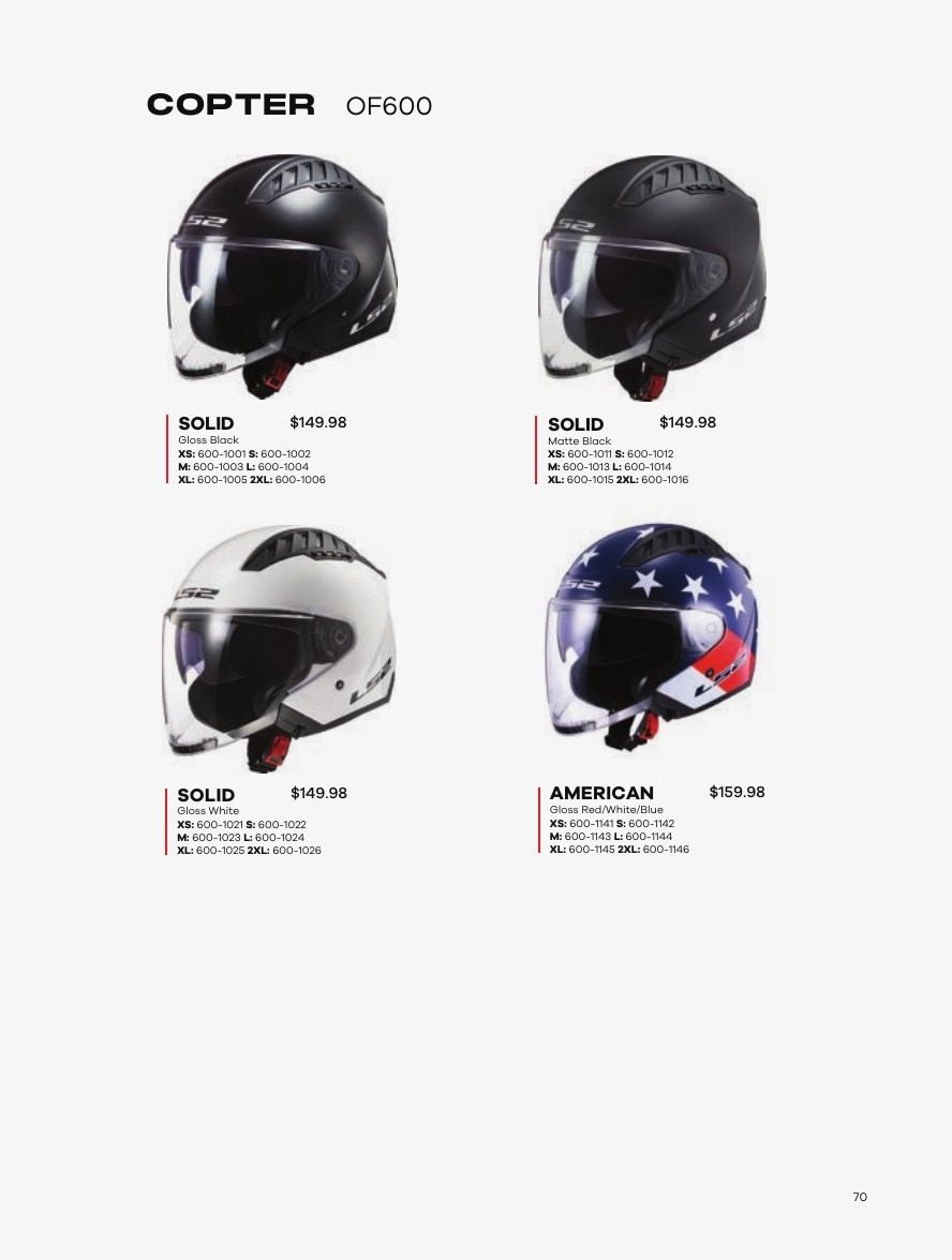 LS2 USA Motorcycle Gear Catalog Weekly Ad January 1 - December 31, 2026