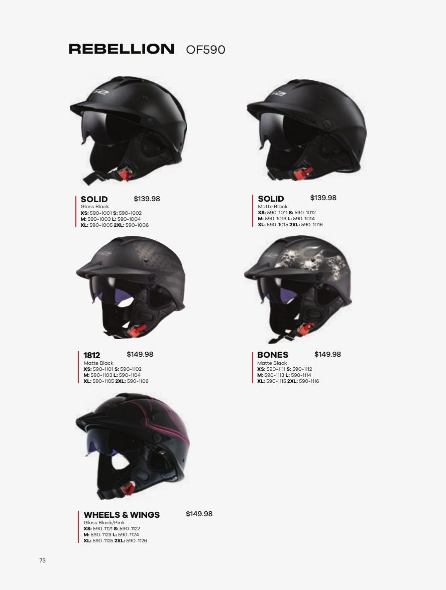 LS2 USA Motorcycle Gear Catalog Weekly Ad January 1 - December 31, 2026