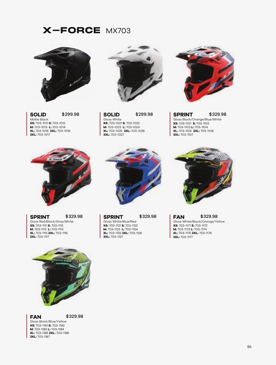 LS2 USA Motorcycle Gear Catalog Weekly Ad January 1 - December 31, 2026