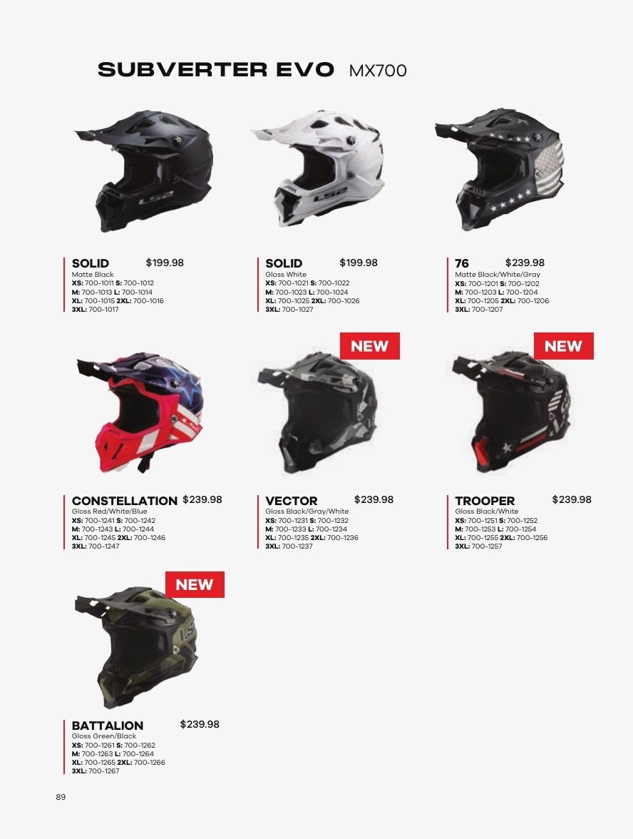 LS2 USA Motorcycle Gear Catalog Weekly Ad January 1 - December 31, 2026