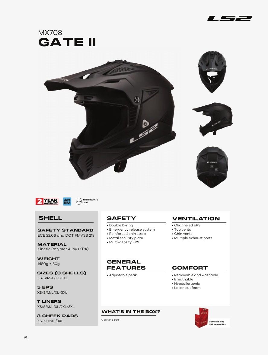LS2 USA Motorcycle Gear Catalog Weekly Ad January 1 - December 31, 2026