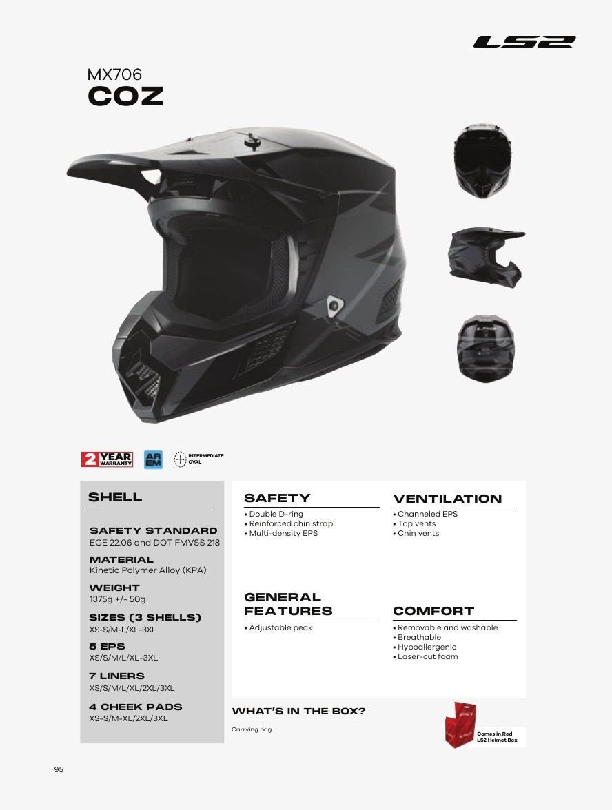LS2 USA Motorcycle Gear Catalog Weekly Ad January 1 - December 31, 2026