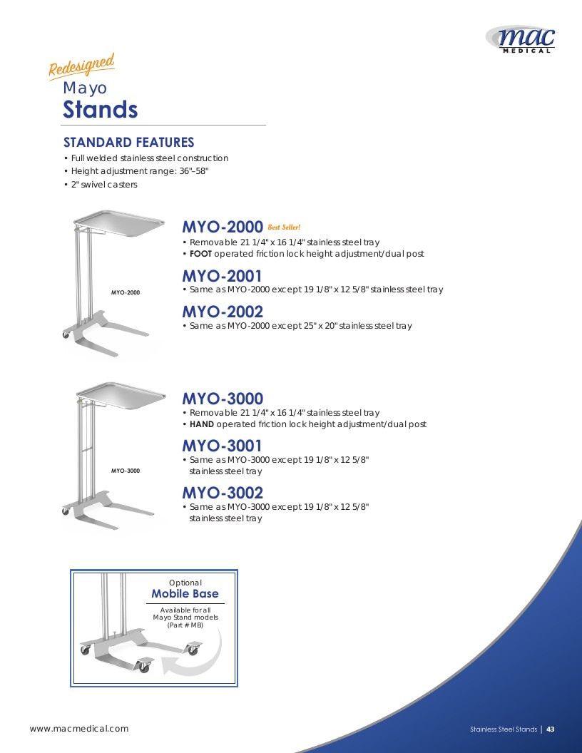 MAC Medical Medical Products Catalog Weekly Ad January 1 - December 31, 2026