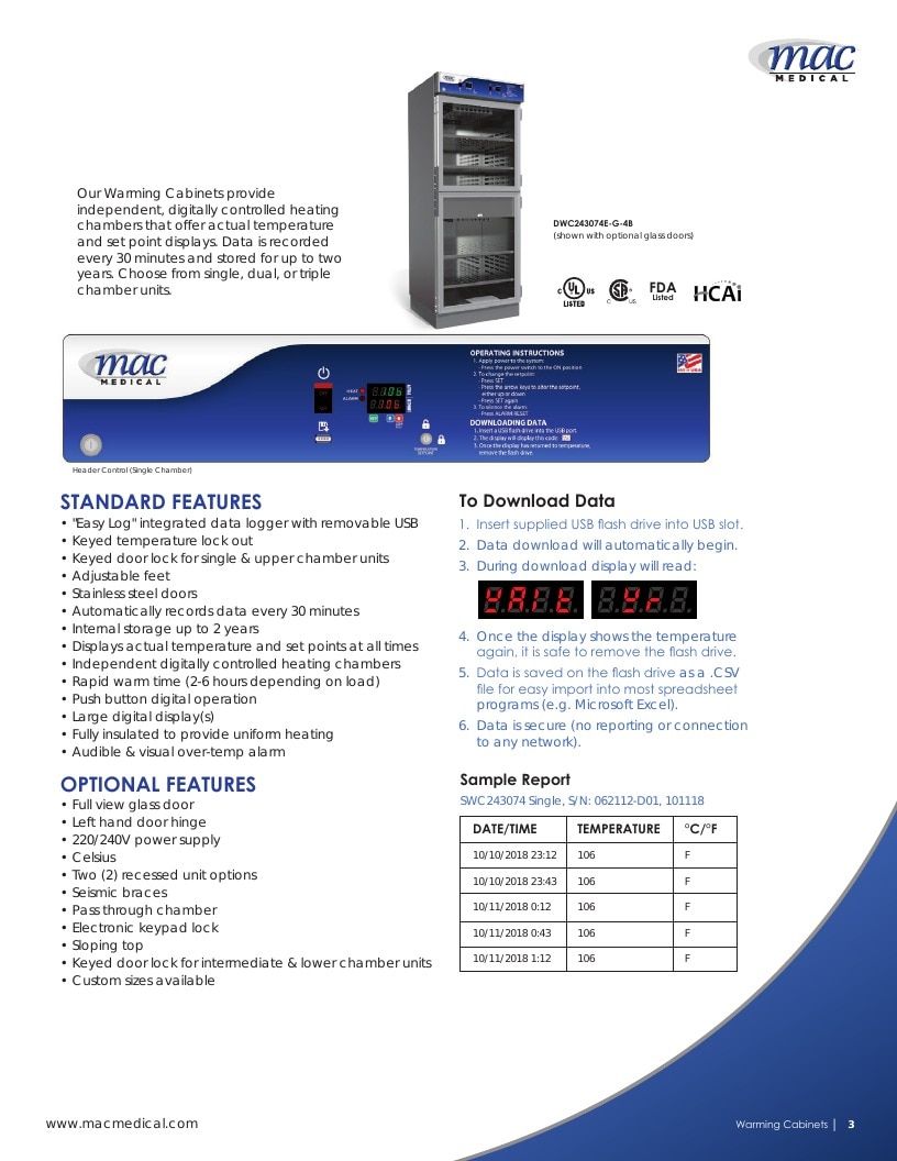 MAC Medical Medical Products Catalog Weekly Ad January 1 - December 31, 2026