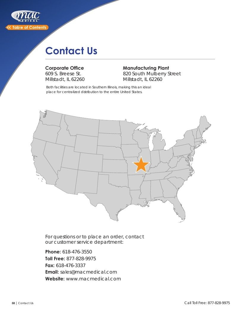 MAC Medical Medical Products Catalog Weekly Ad January 1 - December 31, 2026