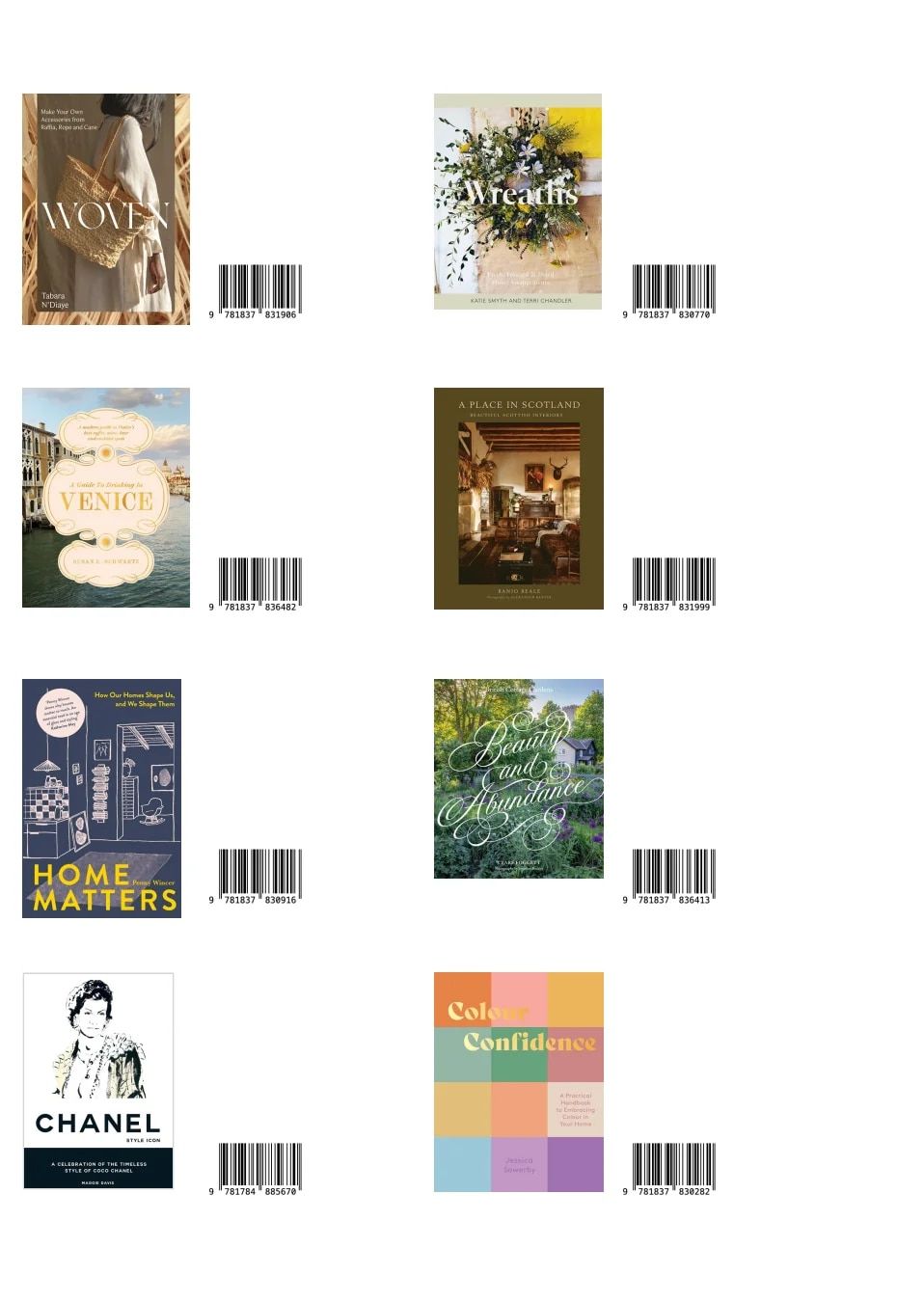 Quadrille Publishing Fall Book Catalog Weekly Ad January 1 - December 31, 2026