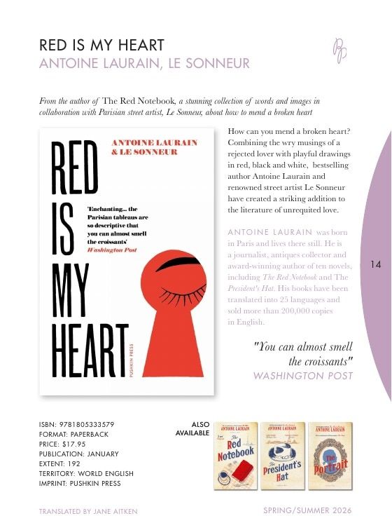 Pushkin Press Books Catalog Weekly Ad January 1 - December 31, 2026