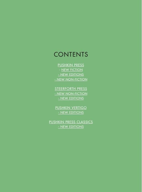 Pushkin Press Books Catalog Weekly Ad January 1 - December 31, 2026