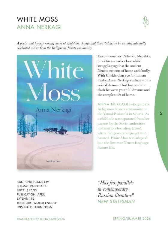 Pushkin Press Books Catalog Weekly Ad January 1 - December 31, 2026