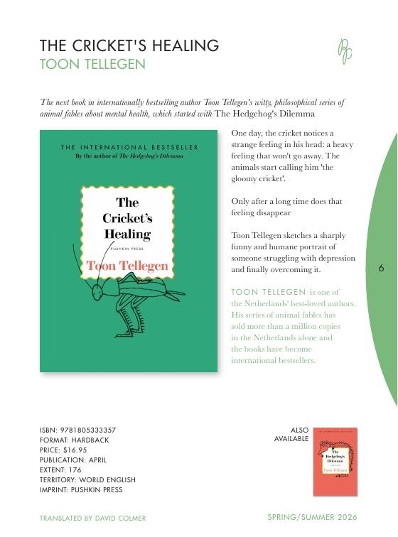 Pushkin Press Books Catalog Weekly Ad January 1 - December 31, 2026