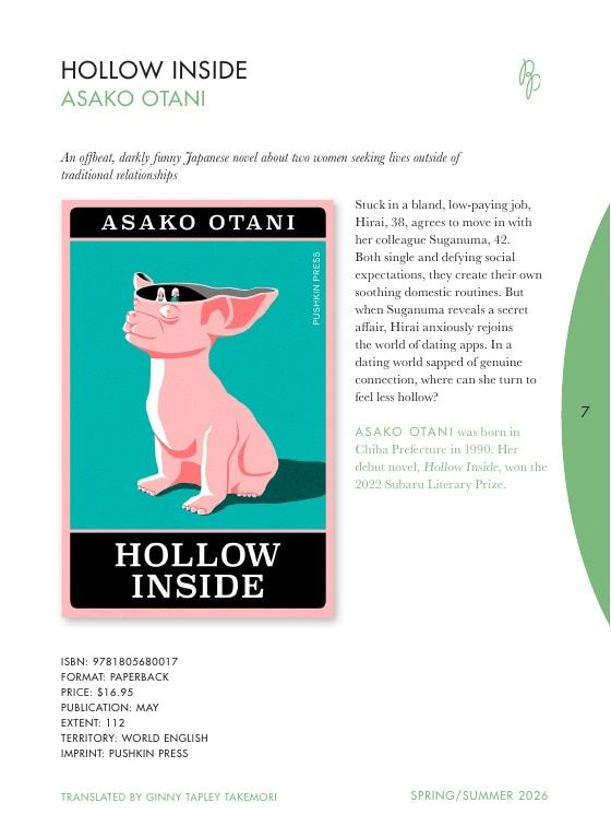 Pushkin Press Books Catalog Weekly Ad January 1 - December 31, 2026