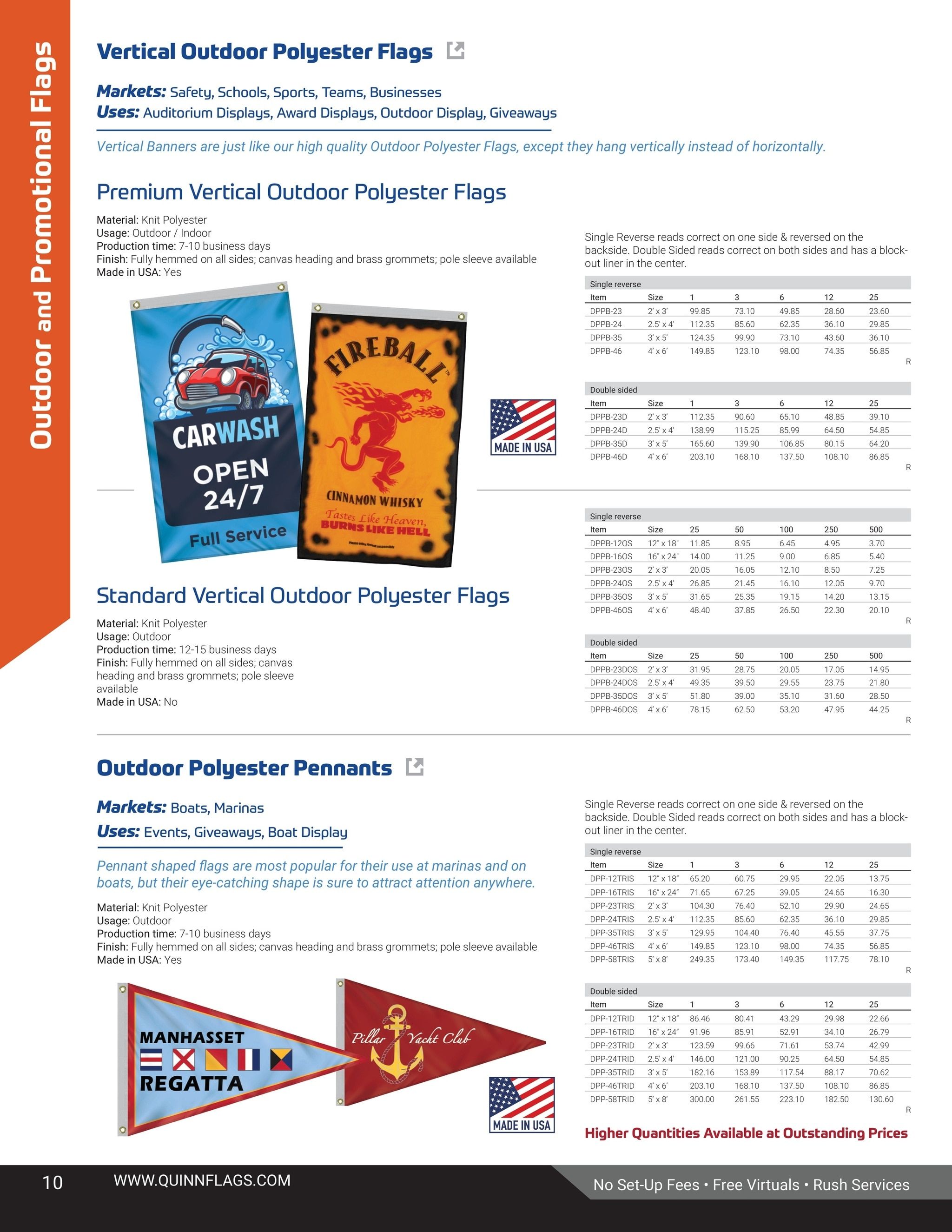 Quinn Flags Flags and Banners Catalog Weekly Ad May 5, 2026 - November 2, 2027