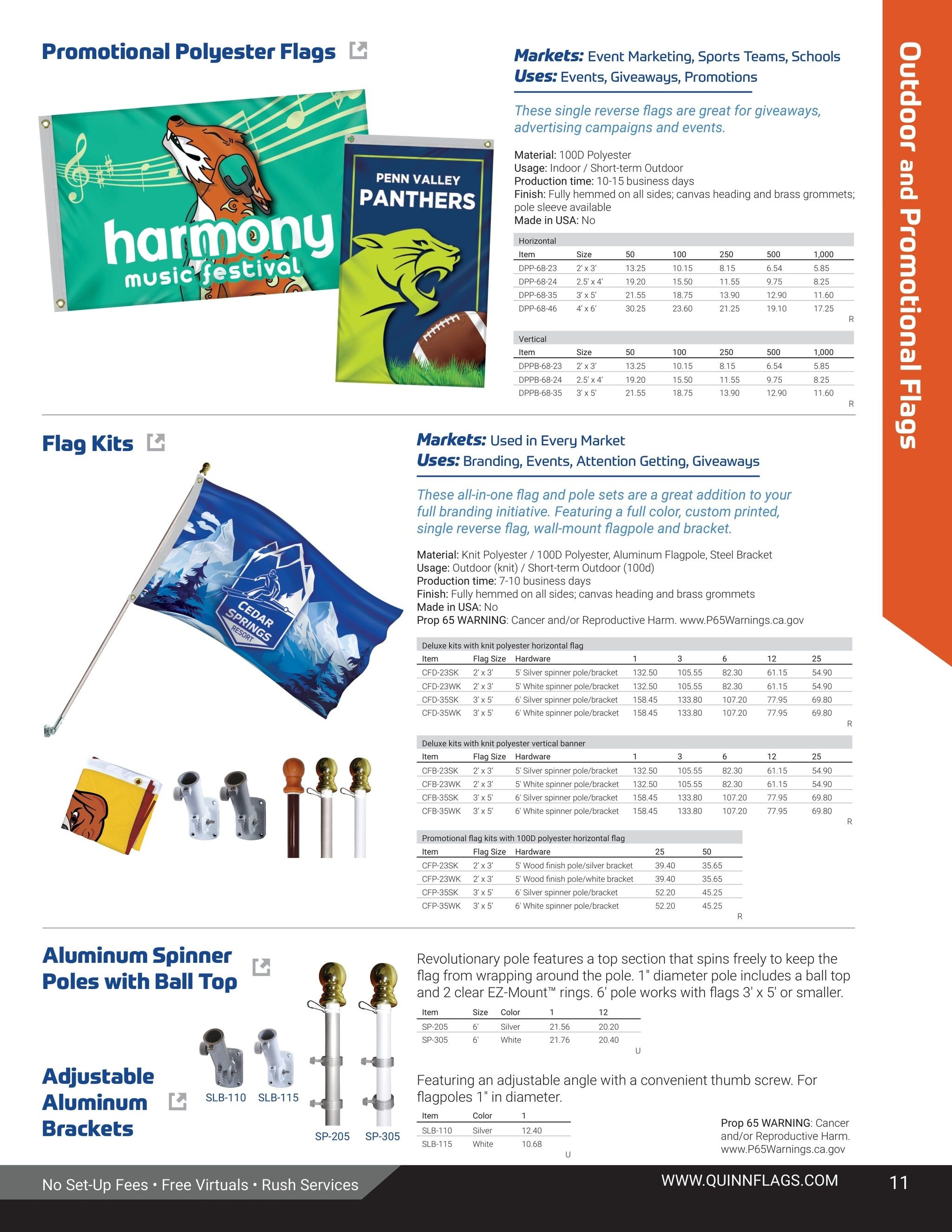 Quinn Flags Flags and Banners Catalog Weekly Ad May 5, 2026 - November 2, 2027