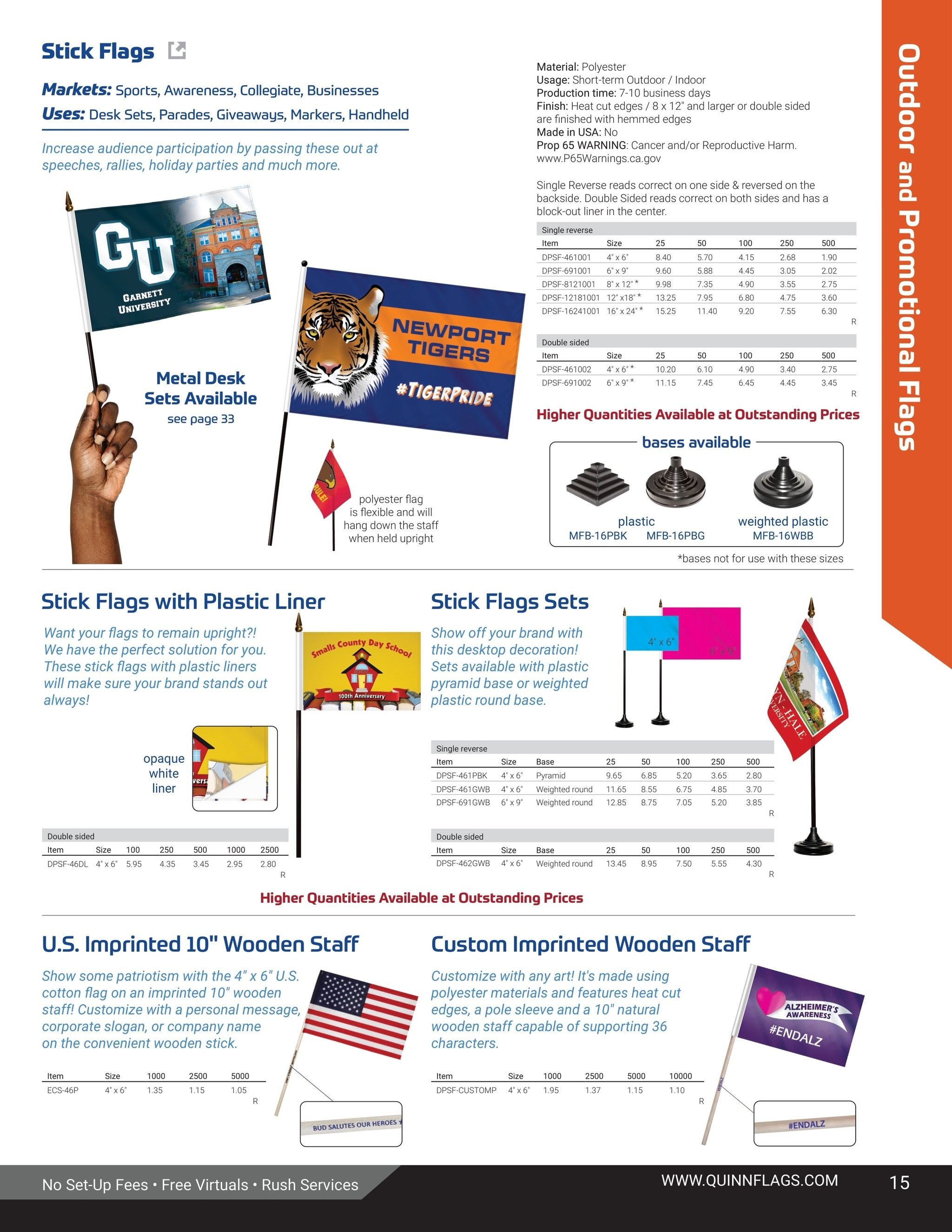 Quinn Flags Flags and Banners Catalog Weekly Ad May 5, 2026 - November 2, 2027