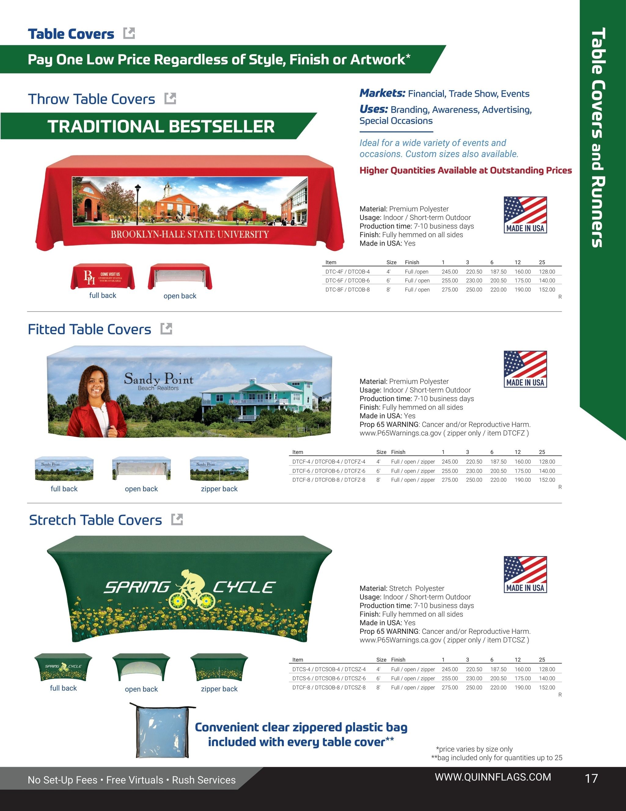 Quinn Flags Flags and Banners Catalog Weekly Ad May 5, 2026 - November 2, 2027