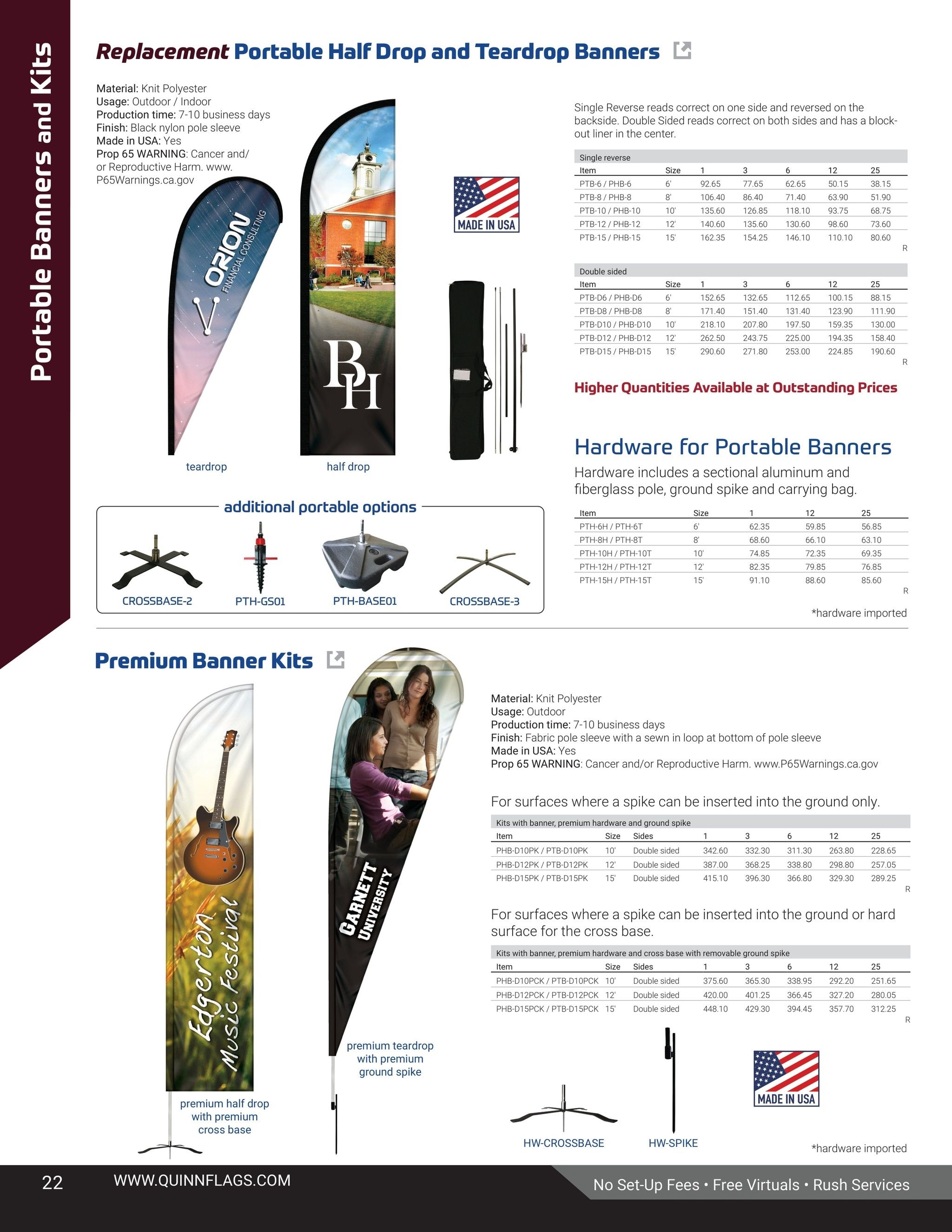 Quinn Flags Flags and Banners Catalog Weekly Ad May 5, 2026 - November 2, 2027