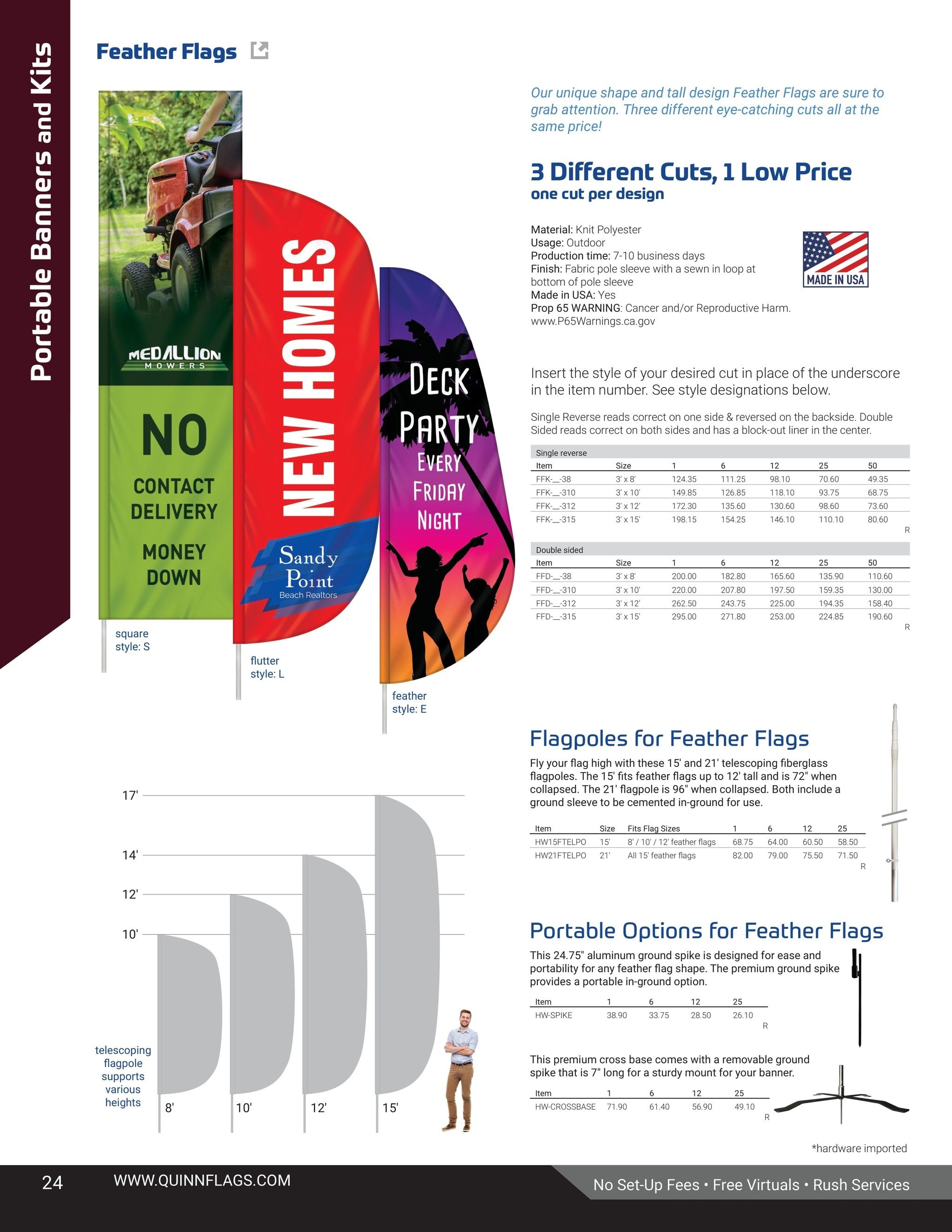Quinn Flags Flags and Banners Catalog Weekly Ad May 5, 2026 - November 2, 2027